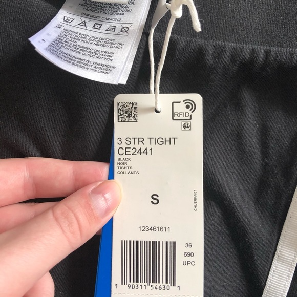 Adidas Originals 3-stripes leggings NWT - Picture 8 of 10
